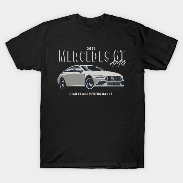 Mercedes AMG 2022 T-Shirt by fourdsign